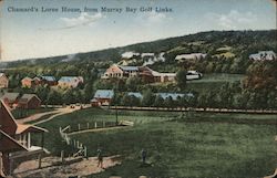 Chamard's Lorne House From Murry Bay Golf Links La Malbaie, PQ Canada Quebec Postcard Postcard Postcard