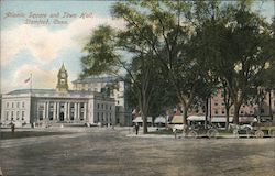 Atlantic Square and Town Hall Postcard
