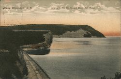A Way to the Northward Blomidon Rose Cape Blomdidon, NS Canada Nova Scotia Postcard Postcard Postcard