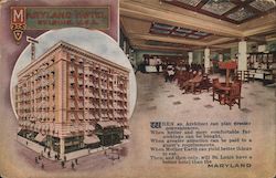 Maryland Hotel Postcard