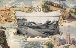 Halifax Harbour From Elevator Canada Misc. Canada Postcard Postcard Postcard