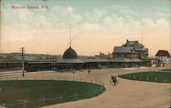 Moncton Station, N.B. Postcard