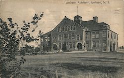 Amherst Academy Nova Scotia Canada Postcard Postcard Postcard