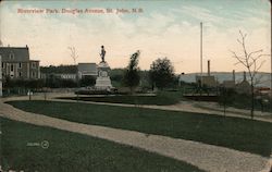 Riverview Park, Douglas Avenue Postcard