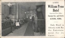 William Penn Hotel Postcard