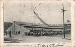 Billy Sunday's Tabernacle Beaver Falls, PA Postcard Postcard Postcard