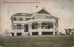 Waterloo County Golf and Country Club Postcard