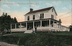 Orange Country Golf Club House Middletown, NY Postcard Postcard Postcard