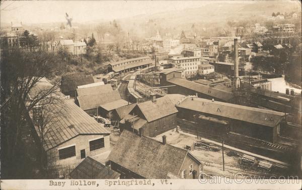 Busy Hollow Springfield Vermont