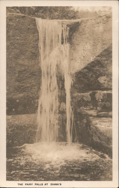 The Fairy Falls at Diana's Bath Bartlett New Hampshire