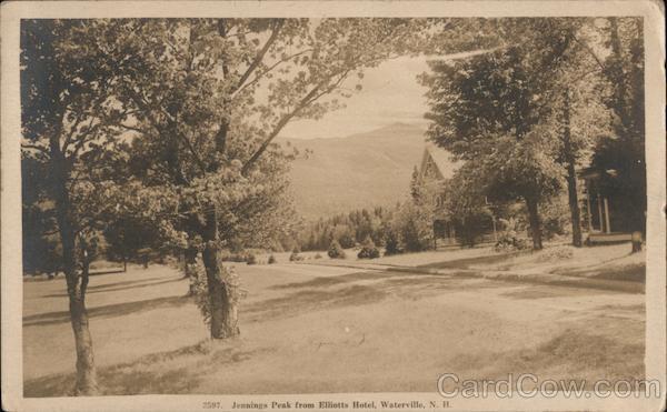 Jennings Park from Elliotts Hotel Waterville Valley New Hampshire