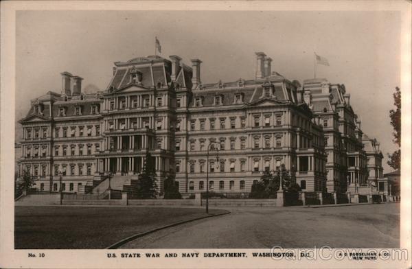 U.S. State War and Navy Department Washington District of Columbia
