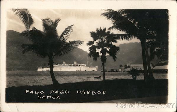 Pago Pago Harbor Samoa South Pacific