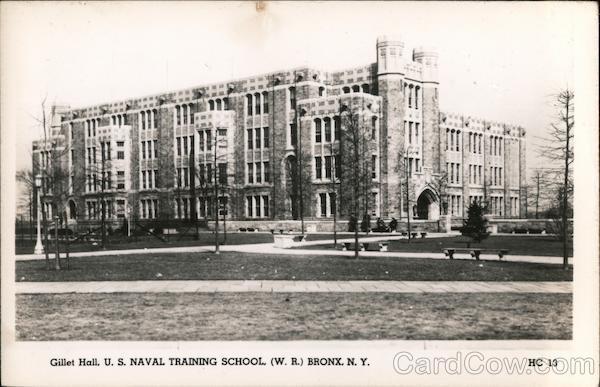 Gillet Hall at U. S. Naval Training School Bronx New York