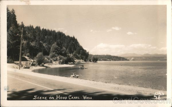 Scene on Hood Canal Washington