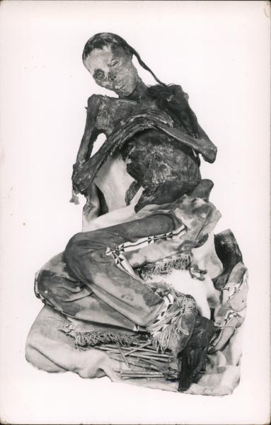 Mummy of Indian Native Americana