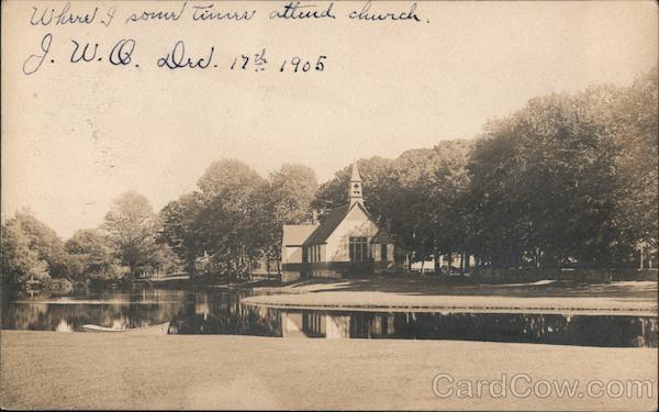 Church on River Ivoryton Connecticut