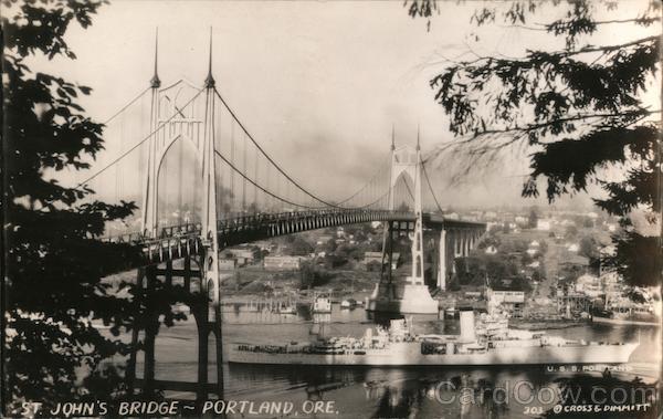 St. John's Bridge Portland Oregon