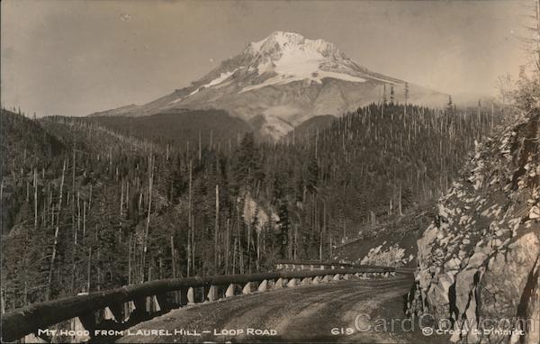 Mt. Hood From Laurel Hill-Loop Road Mount Hood Oregon