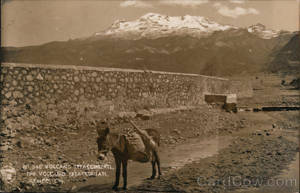 Volcano Ixtaccinuatl Mexico