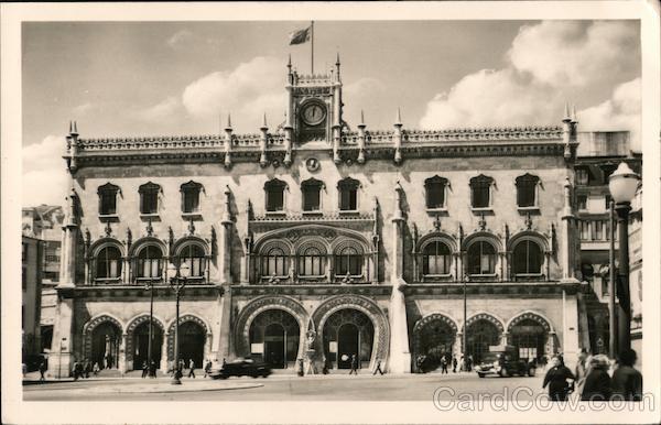 Rossio Railway Station Lisbon Portugal
