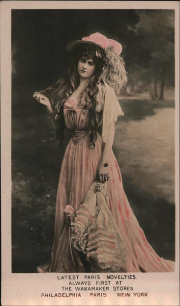 Latest Paris Novelties Always First at The Wanamaker Stores Philadelphia Pennsylvania