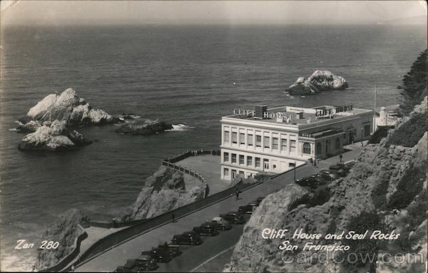 Cliff House and Seal Rocks San Francisco California