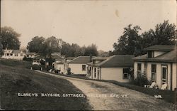 Clarey's Bayside Cottages Malletts Bay, VT Postcard Postcard Postcard