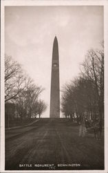 Battle Monument Bennington, VT Postcard Postcard 