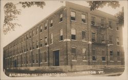 Arlington Refrigerator Co. Vermont Postcard Postcard Postcard