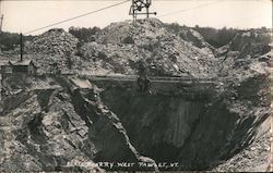 Slate Quarry Postcard