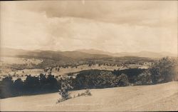 Mount Mansfield From Waterbury Vermont Postcard Postcard Postcard