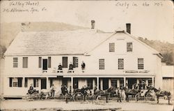 Valley Hotel Middletown Spa Postcard