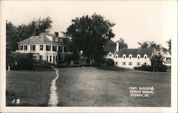 Main Building of Putney School Postcard