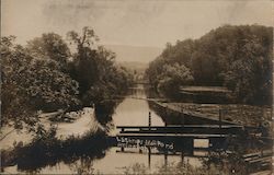 Lathrops Mill Pond Postcard