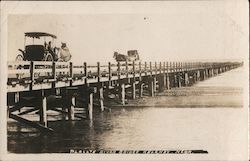 Phallye River Bridge Postcard