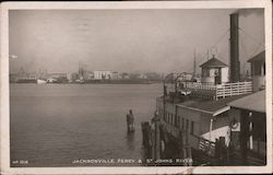 Jacksonville Ferry Ferries Postcard Postcard Postcard