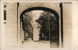 Gateway to Christ Church Postcard