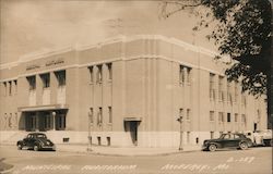 Municipal Auditorium Moberly, MO Postcard Postcard Postcard