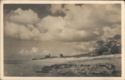 Beach Scene Postcard