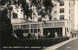 Walk and Gardens at Hotel Markham Postcard