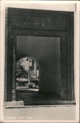 Zanzibar Court Door Postcard