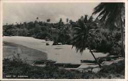 Beach West of Zanzibar Postcard