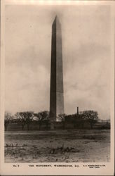 The Monument Washington, DC Washington DC Postcard Postcard Postcard