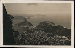 Bird's Eye View of Rio Postcard