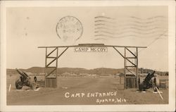 Camp Entrance Postcard