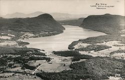 Air View, Lake Willoughby Sutton, VT Postcard Postcard Postcard