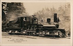 The Iron Steed, Mt. Tamalpais & Muir Woods Ry. Postcard