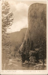 El Capitan, Yosemite Valley Postcard