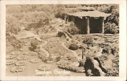 Sunken Garden Postcard